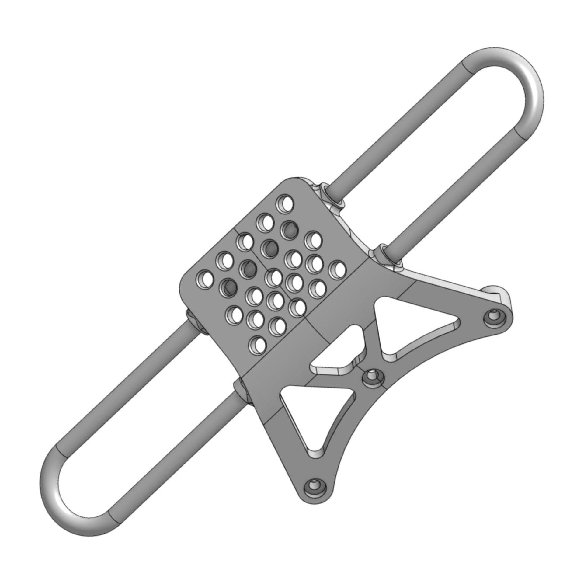 HWS HWS Replacement Front Bumper for Tamiya Grasshopper 1/1