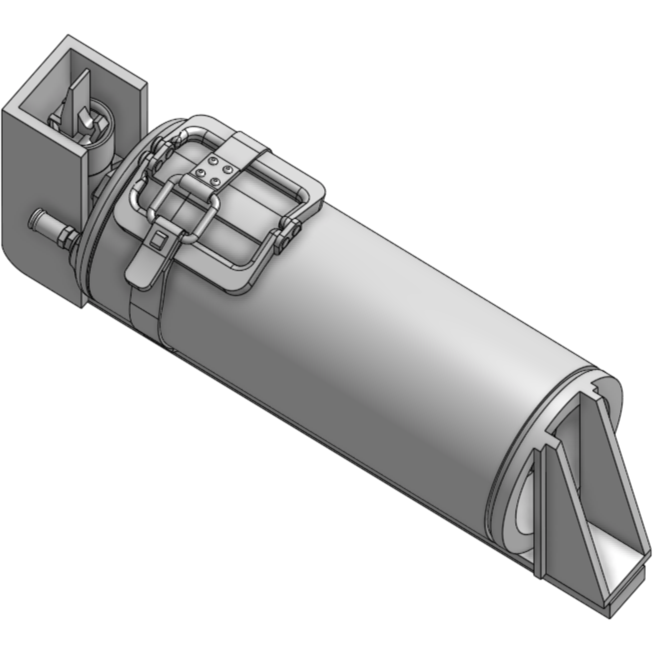 HWS German WWII Tetra 2 Fire Extinguisher (Late Type) 1/35 (2)