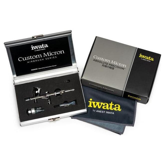 IWATA Custom Micron CM-C Plus Gravity Feed Dual Action Airbrush