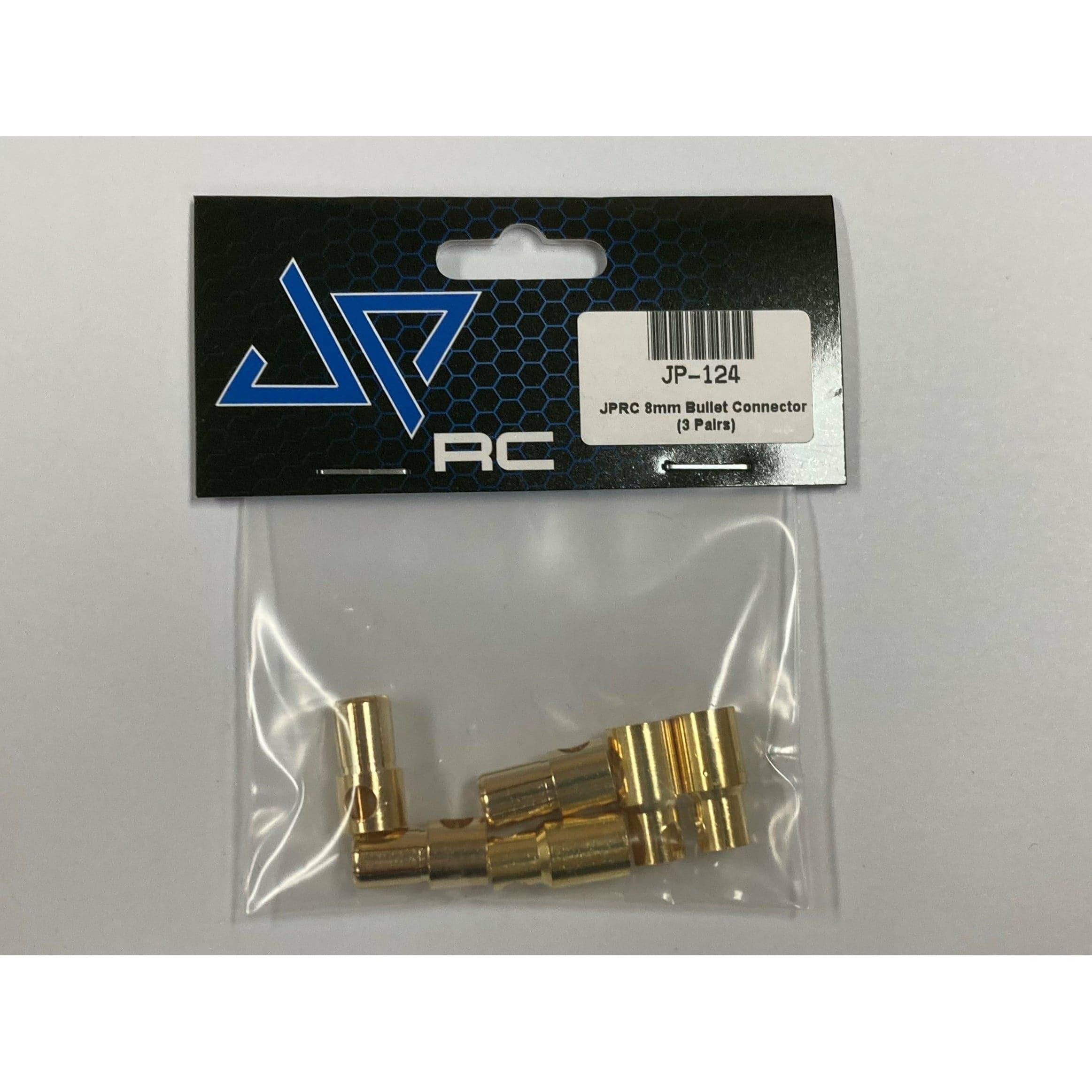 JPRC 8mm Bullet Connector (3 Pairs)