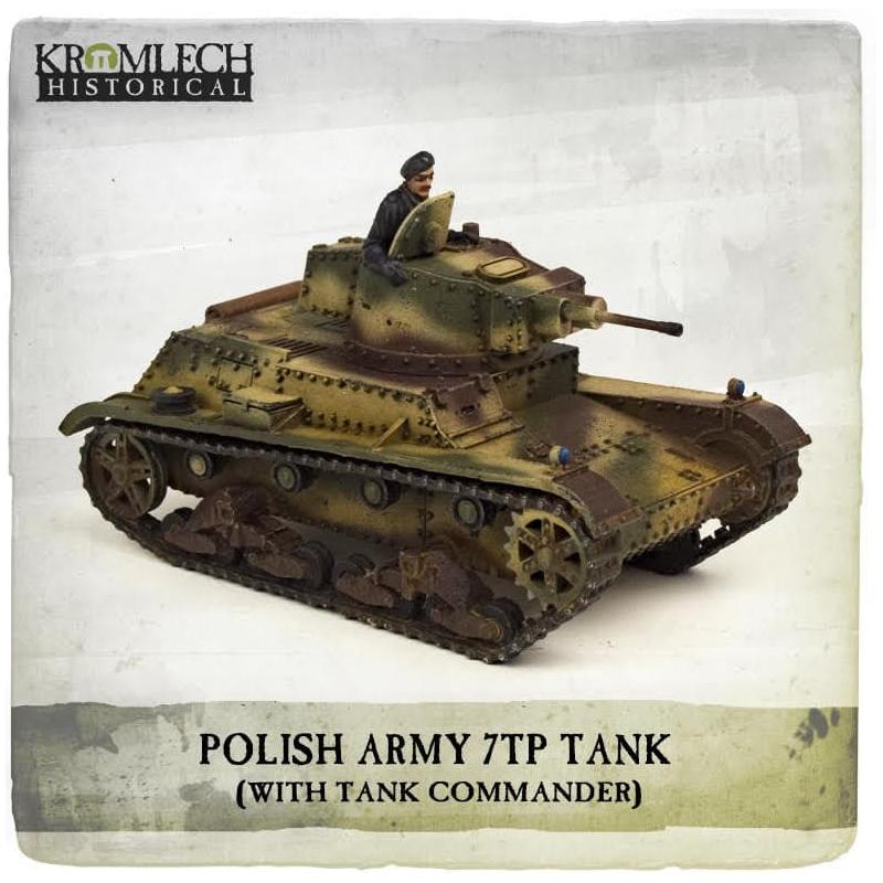KROMLECH Polish Army 7TP Tank with Commander