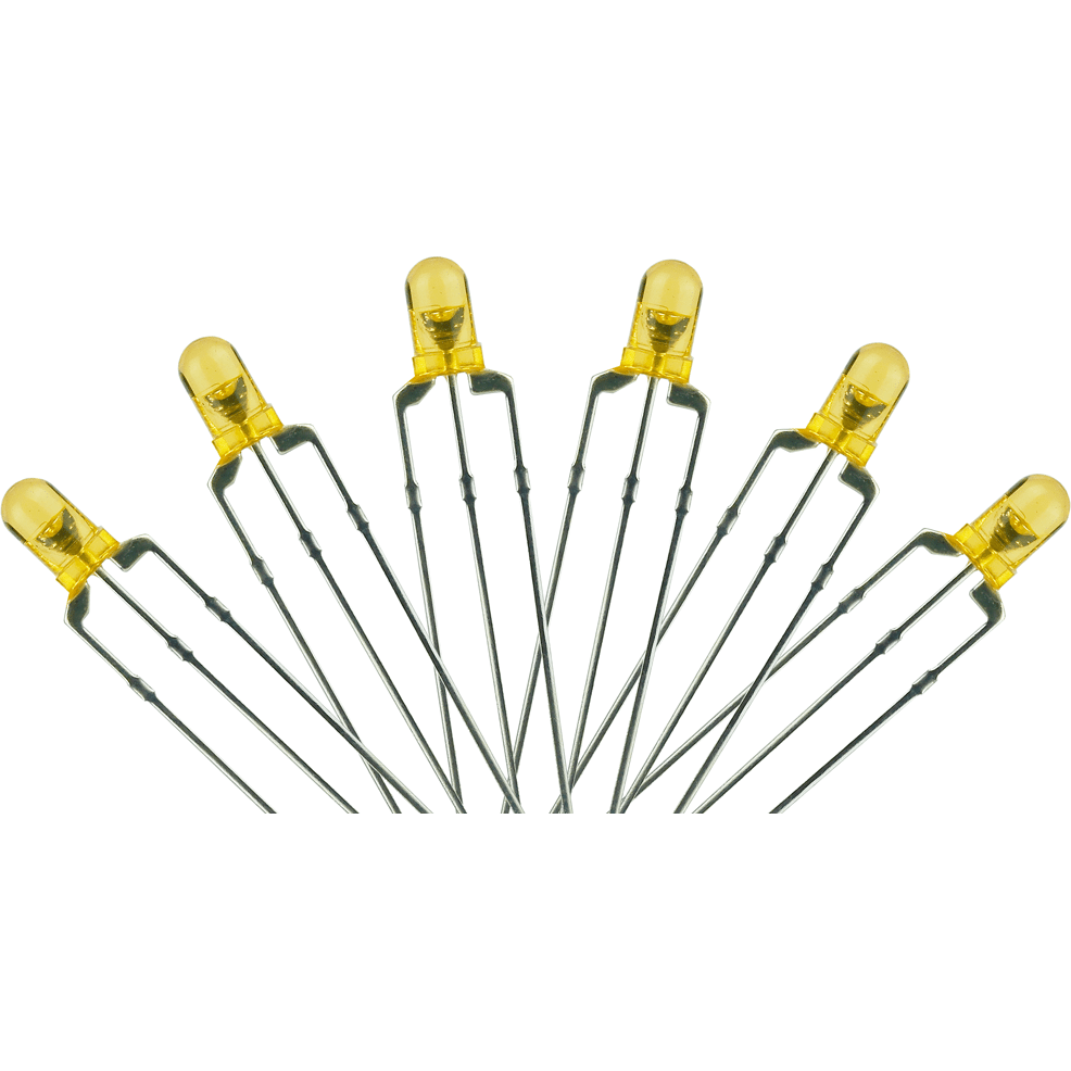 DCC CONCEPTS T1 Type Dual Colour 6 x 3mm (with Resistors) Prototype White/Red