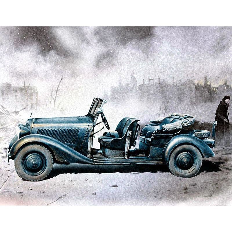MASTER BOX 1/35 German MilitaryCar WWII 1937