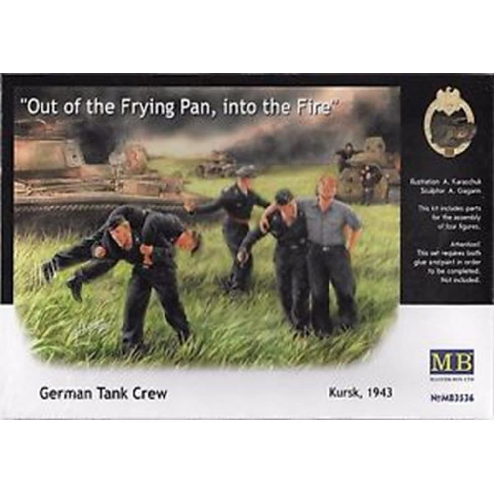 MASTER BOX 1/35 German Tank Crew Kursk 1943