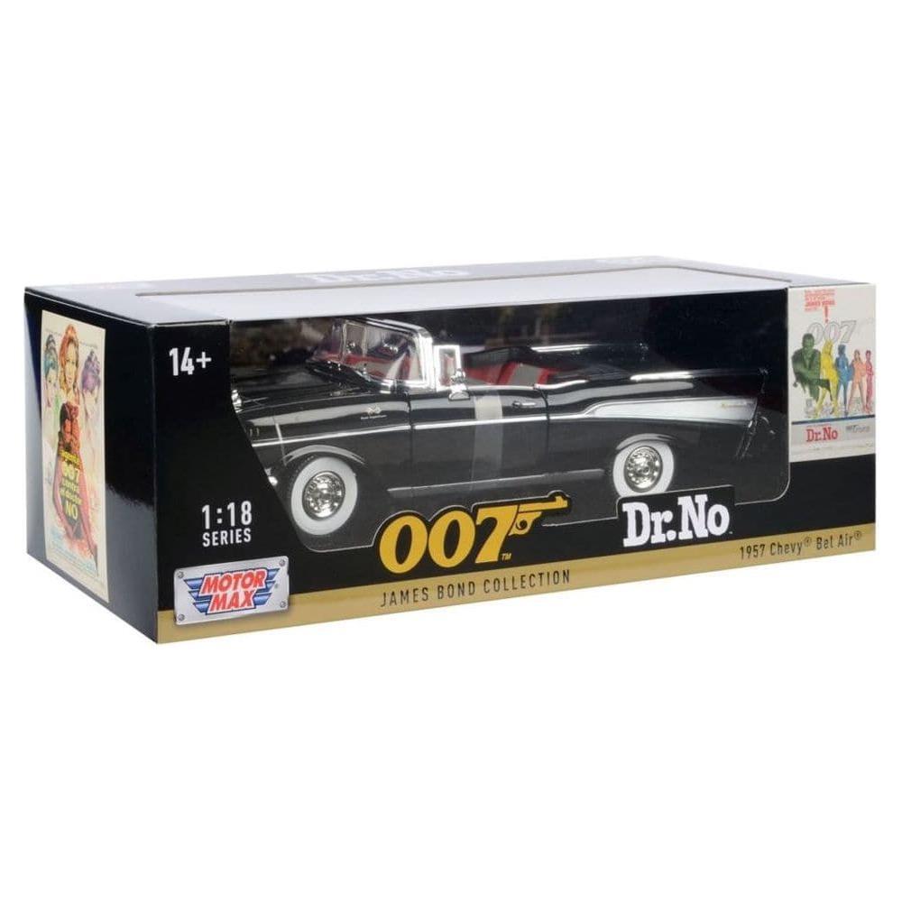 MOTORMAX 1/18 1957 Chevy Bel Air James Bond Dr. No