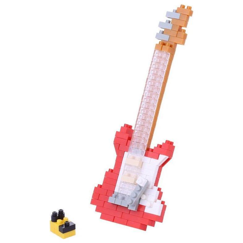 NANOBLOCK Electric Guitar Red