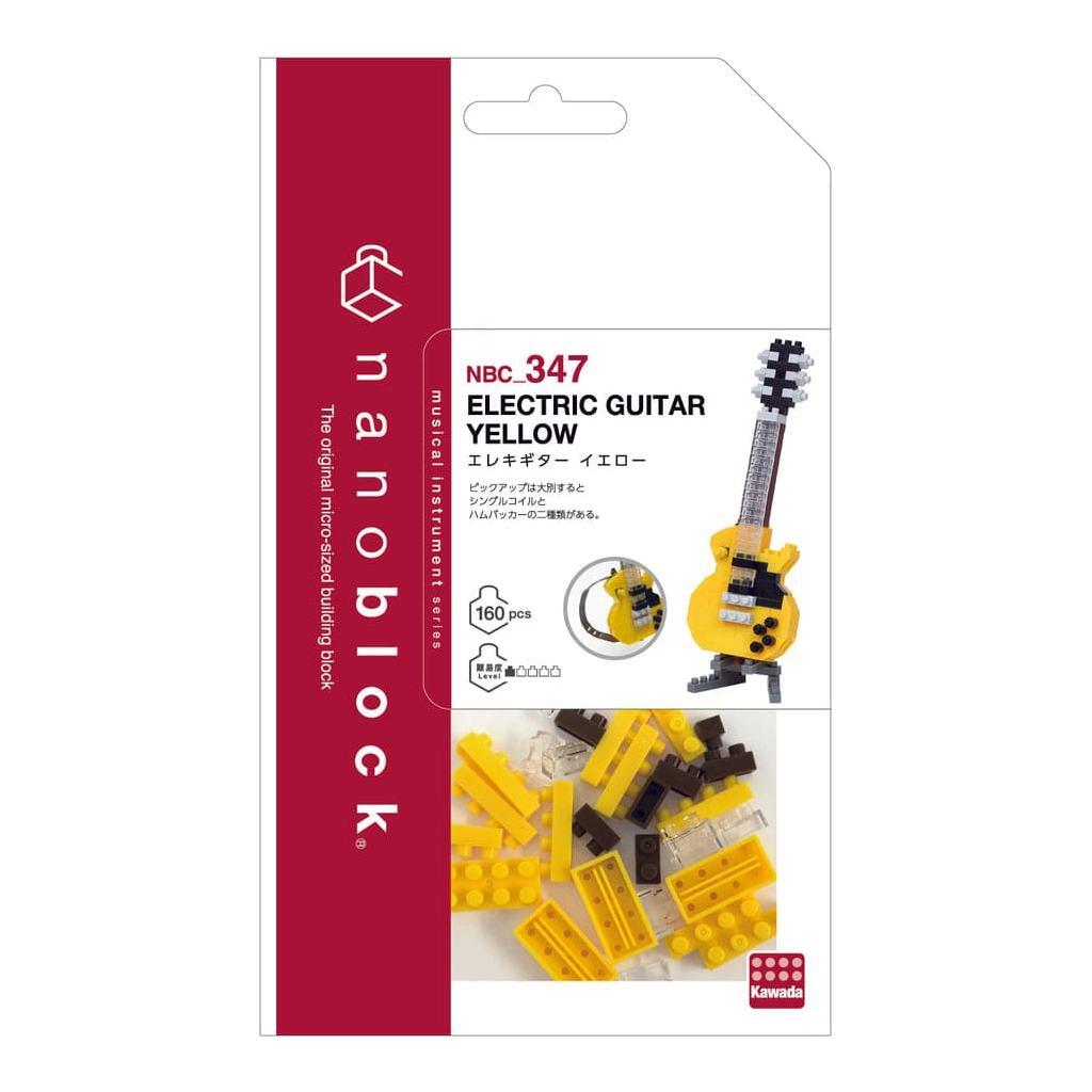 NANOBLOCK Electric Guitar Yellow