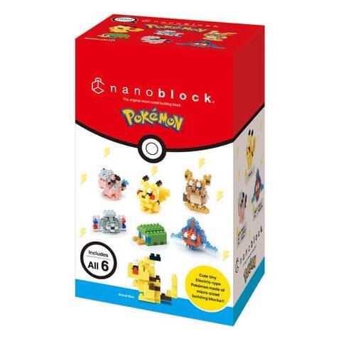 NANOBLOCK Mini Pokemon Box - 6 Designs, Electric-Type