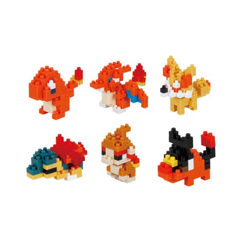 NANOBLOCK Mini Pokemon Box - 6 Designs, Fire-Type
