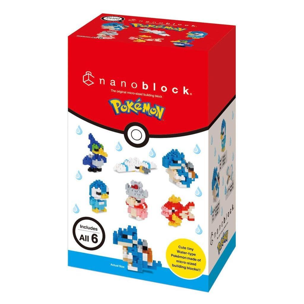 NANOBLOCK Mini Pokemon Box - 6 Designs, Water-Type