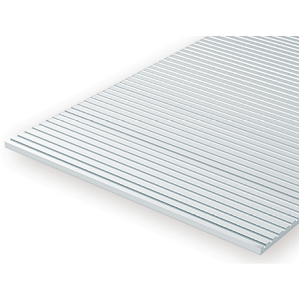 EVERGREEN 3025 .5mm Thick 15 x 30cm HO-Scale Passenger Car