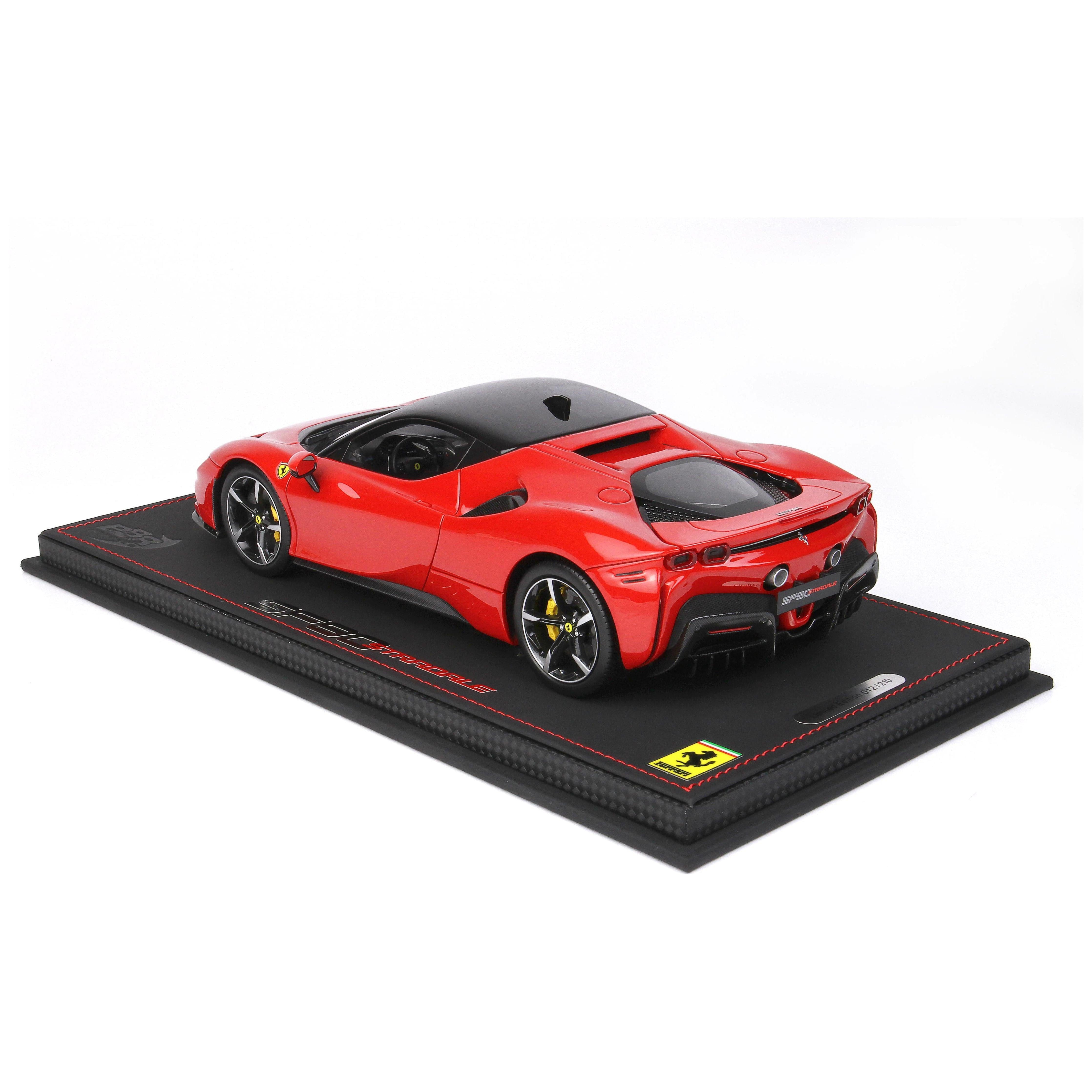 BBR 1/18 Ferrari SF90 Stradale Rosso Corsa 322