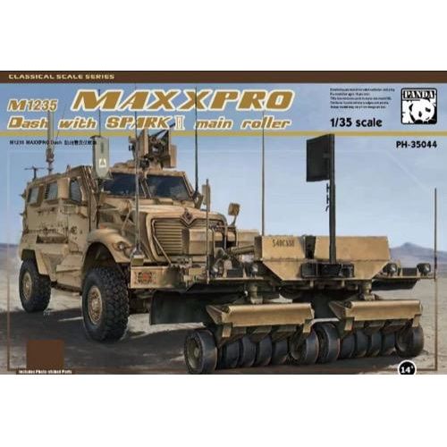 PANDA HOBBY 1/35 M1235 MaxxPro Dash w/SparkII Mine Roller