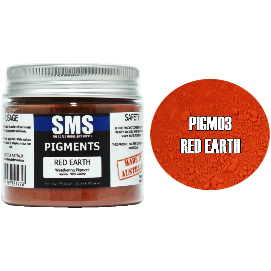 SMS Pigment Red Earth 50ml