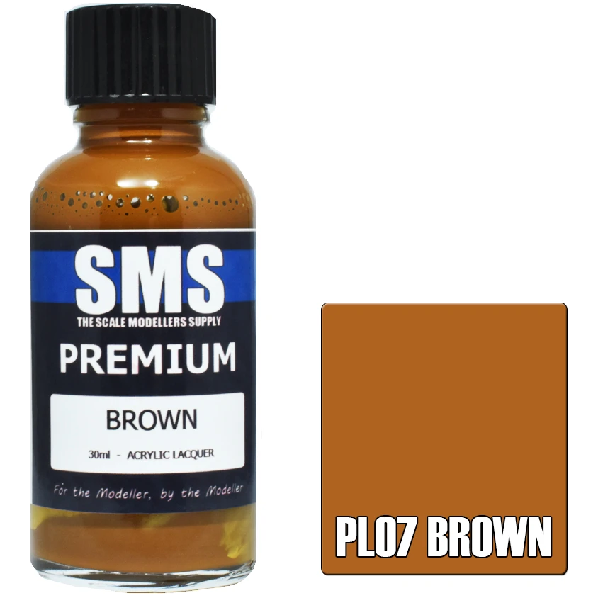 SMS Premium Brown Acrylic Lacquer 30ml