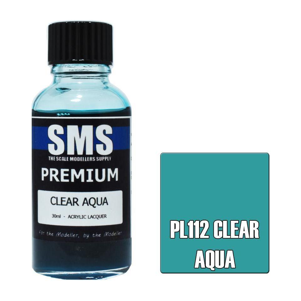 SMS Premium Clear Aqua Acrylic Lacquer 30ml