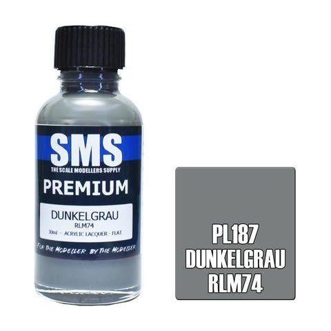 SMS Premium Dunkelgrau RLM74 Acrylic Lacquer 30ml