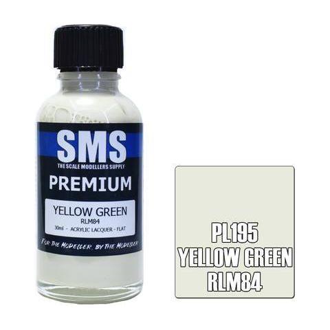 SMS Premium Yellow Green RLM84 Late War Acrylic Lacquer 30m