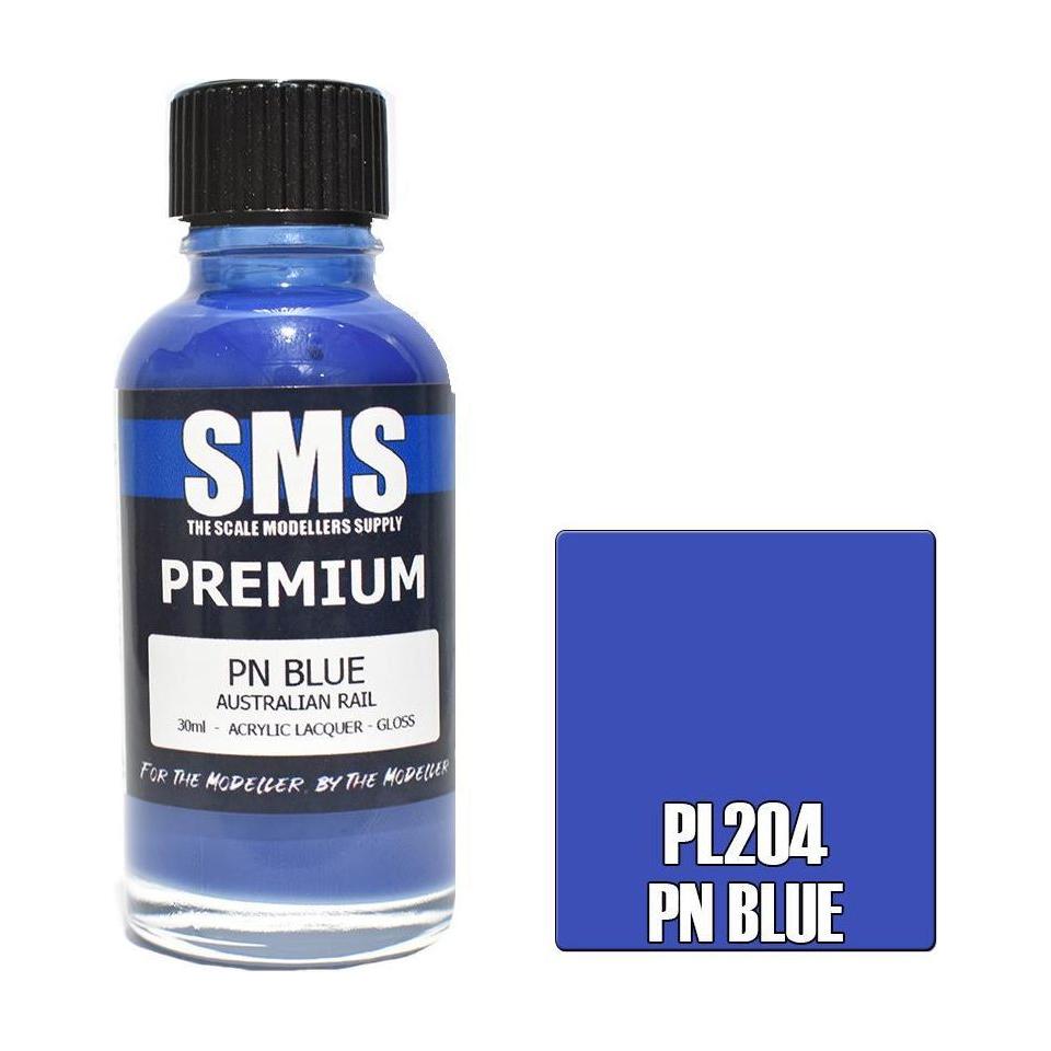 SMS Premium PN Blue (Australia Rail) Acrylic Lacquer 30ml
