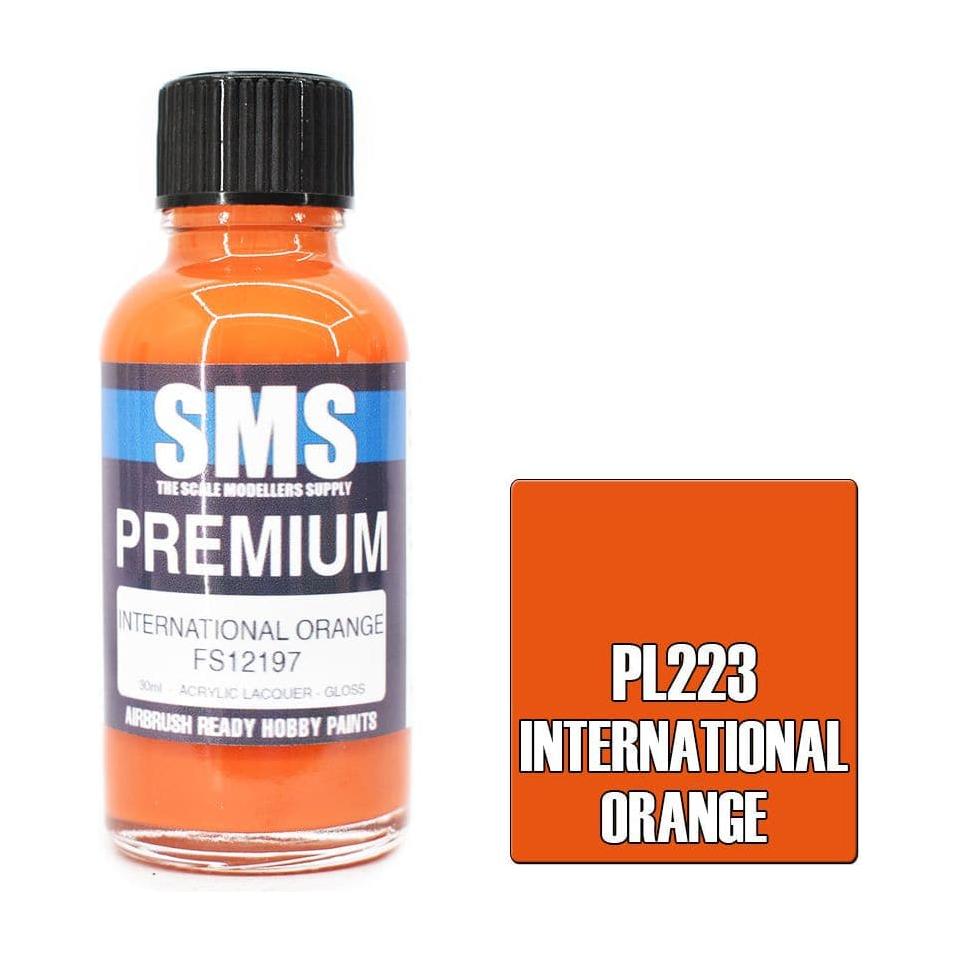 SMS Premium International Orange FS12197 Acrylic Lacquer 30ml