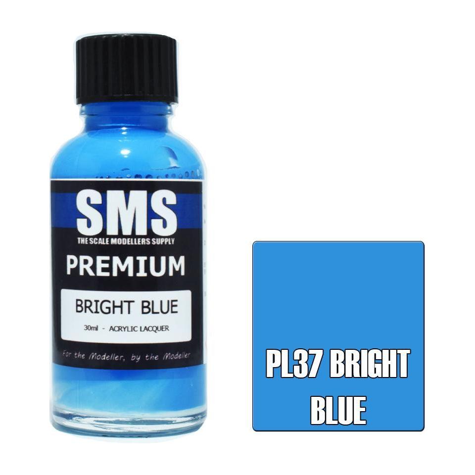 SMS Premium Bright Blue Acrylic Lacquer 30ml