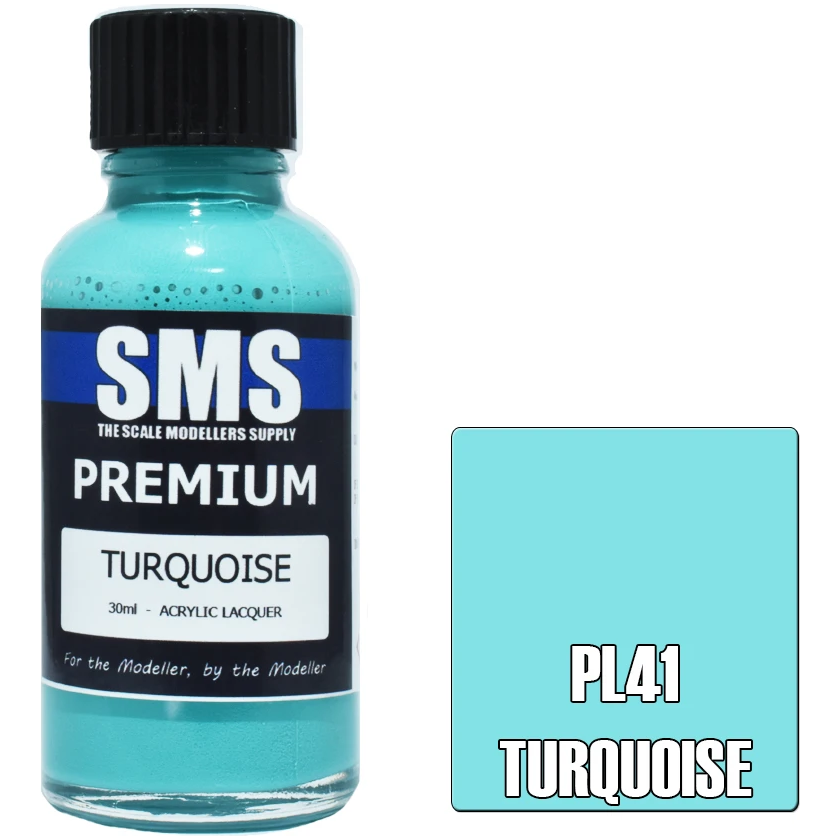SMS Premium Turquoise Acrylic Lacquer 30ml