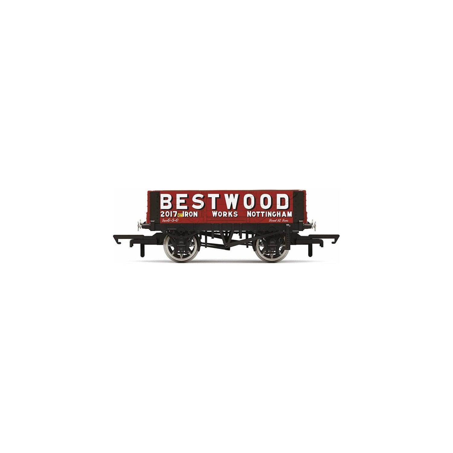 HORNBY OO 4 Plank Wagon, Bestwood Iron Works - Era 3