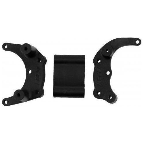 RPM Black Rear Bumper Mount For The Traxxas Slash