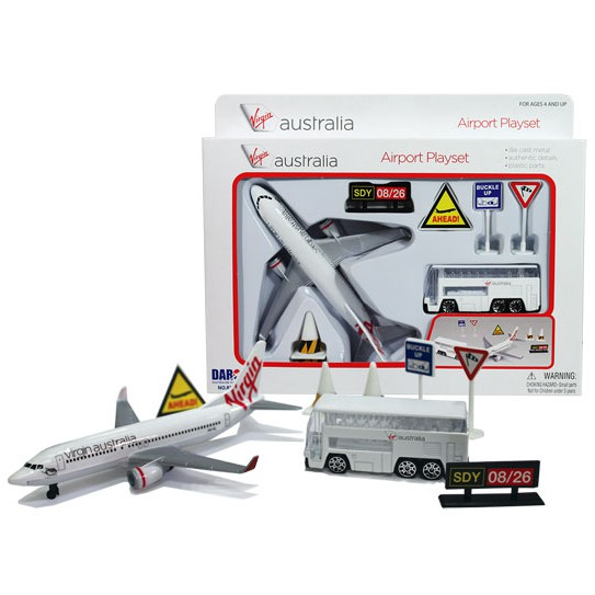 DARON Virgin Australia Playset