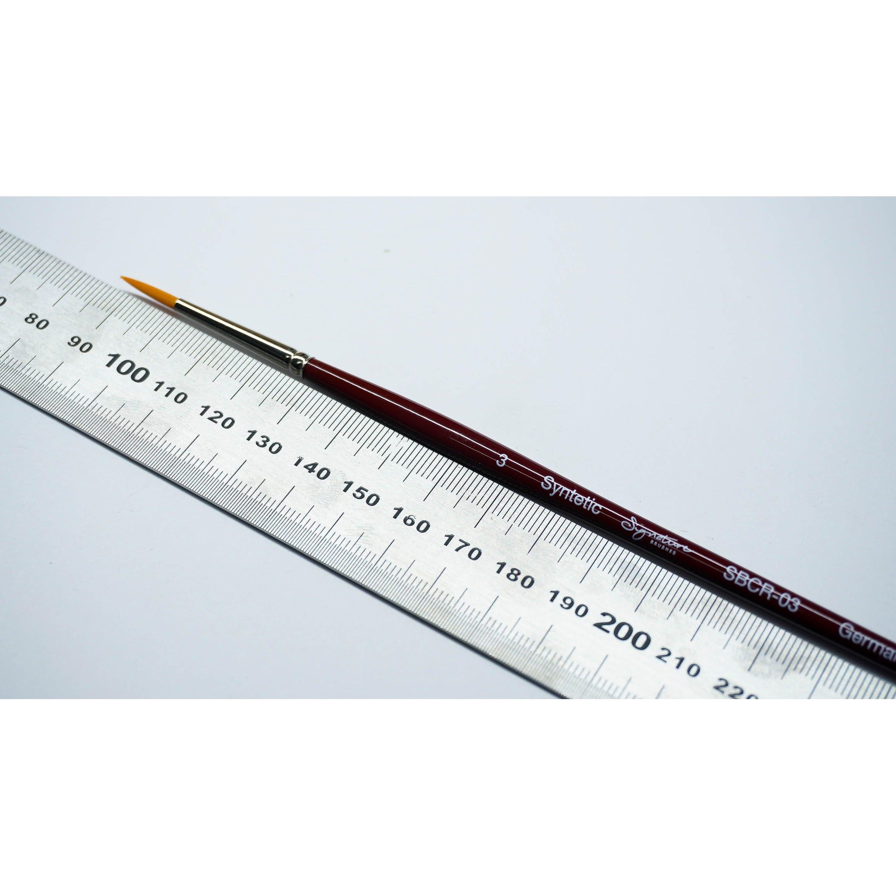 NINESTEPS Classic Synthetic Round Paint Brush 3