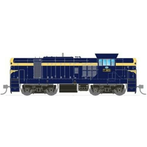SDS MODELS HO T Class Series 3 High-Nose (T3) T365 VR Blue/Gold DCC Ready