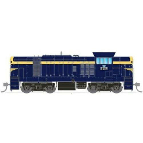 SDS MODELS HO T Class Series 3 High-Nose (T3) T357 VR Blue/Gold DCC Sound Fitted