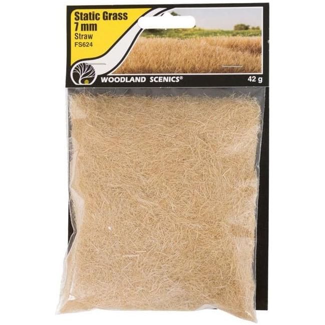 WOODLAND SCENICS Static Grass Straw 7mm