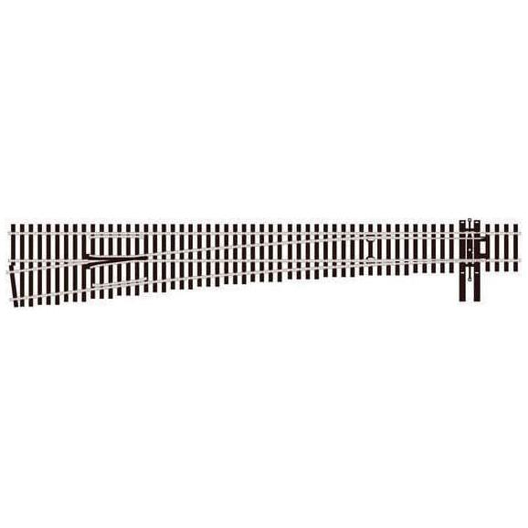 PECO OO/HO Streamline Unifrog Turnout 6th Radius Left Hand Code 83 (SLU8362)