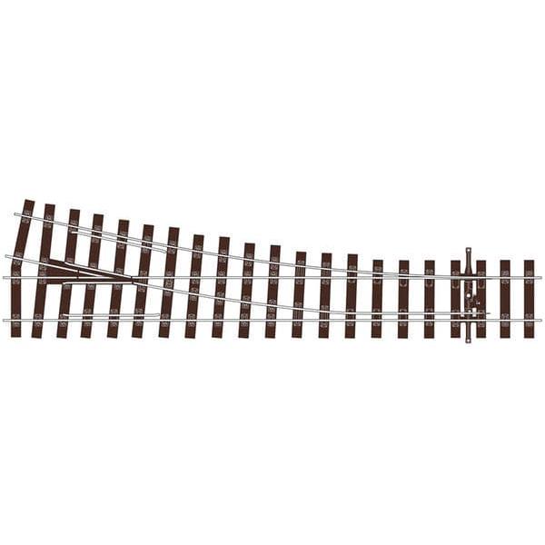 PECO OO/HO Streamline Bullhead Right Hand Point Code 75 (SLU1195)