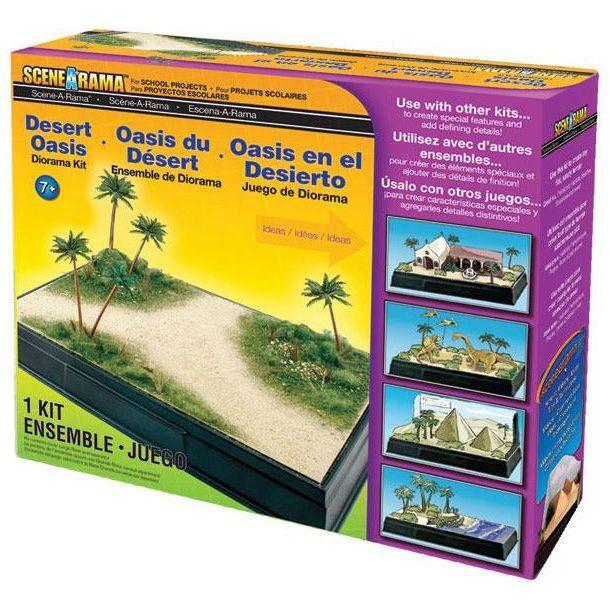 WOODLAND SCENICS Desert Oasis Diorama Kit