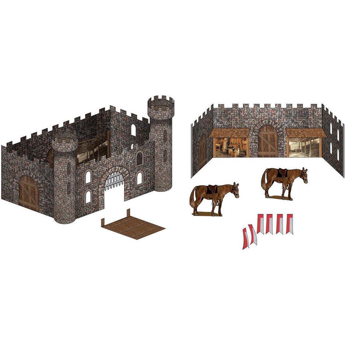WOODLAND SCENICS Castle Kit