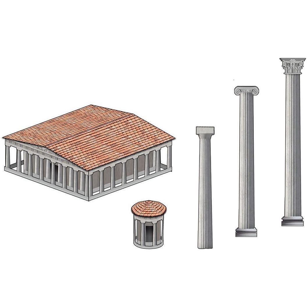 WOODLAND SCENICS Ancient Architecture Kit