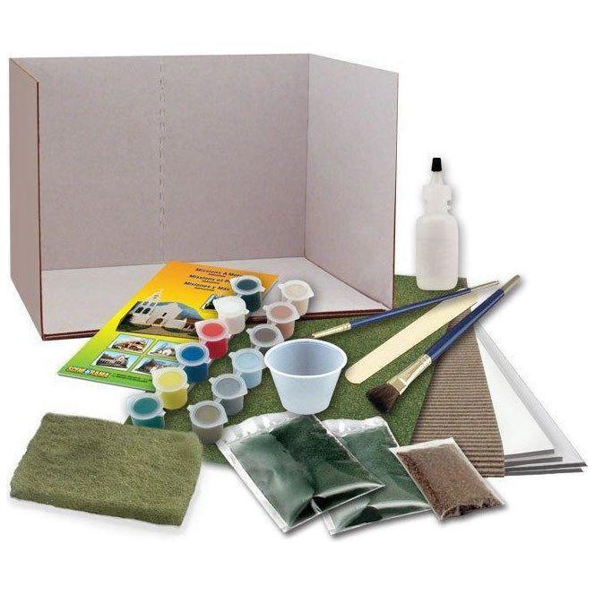 WOODLAND SCENICS Missions & More Diorama Kit