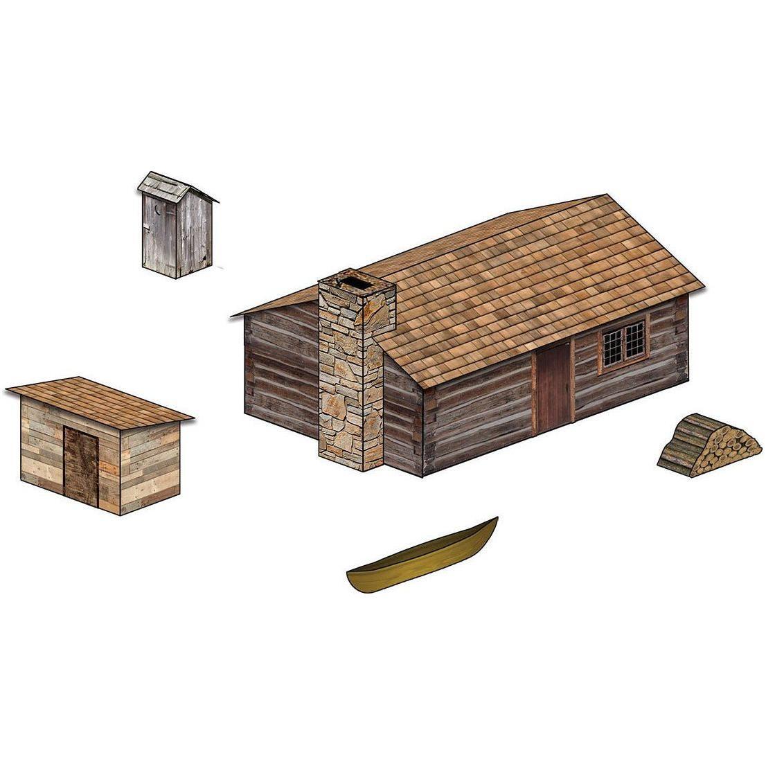 WOODLAND SCENICS Cabin Kit