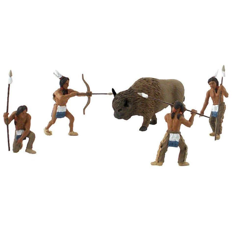 WOODLAND SCENICS Native American Hunt Scene Setters