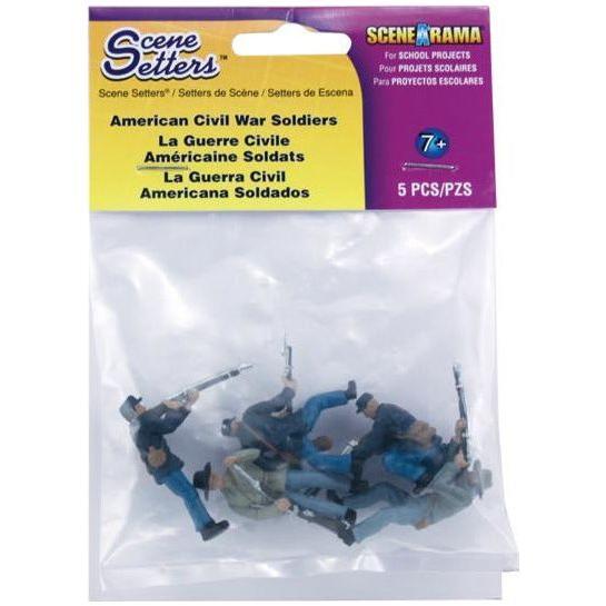 WOODLAND SCENICS American Civil War Soldiers Scene Setters