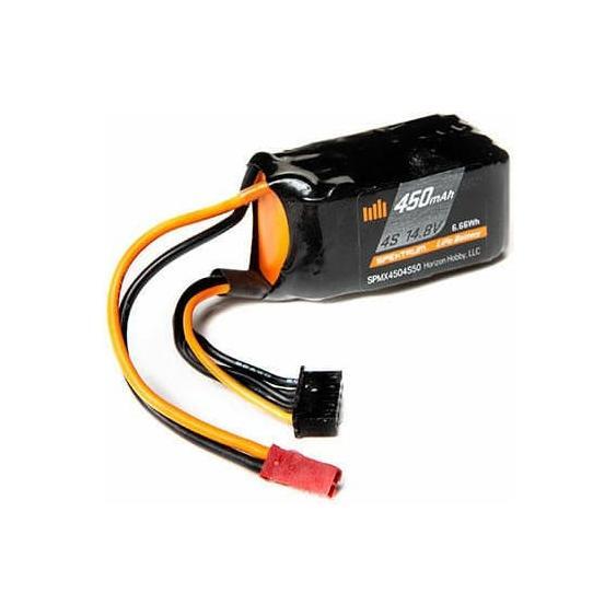 Spektrum 450mah 4S 14.8v 30c Smart G2 LiPo Battery with JST Connector