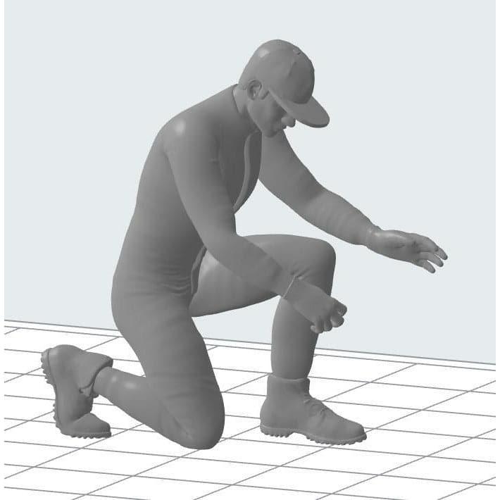 HWS Skull with Spine, Approx 50th scale