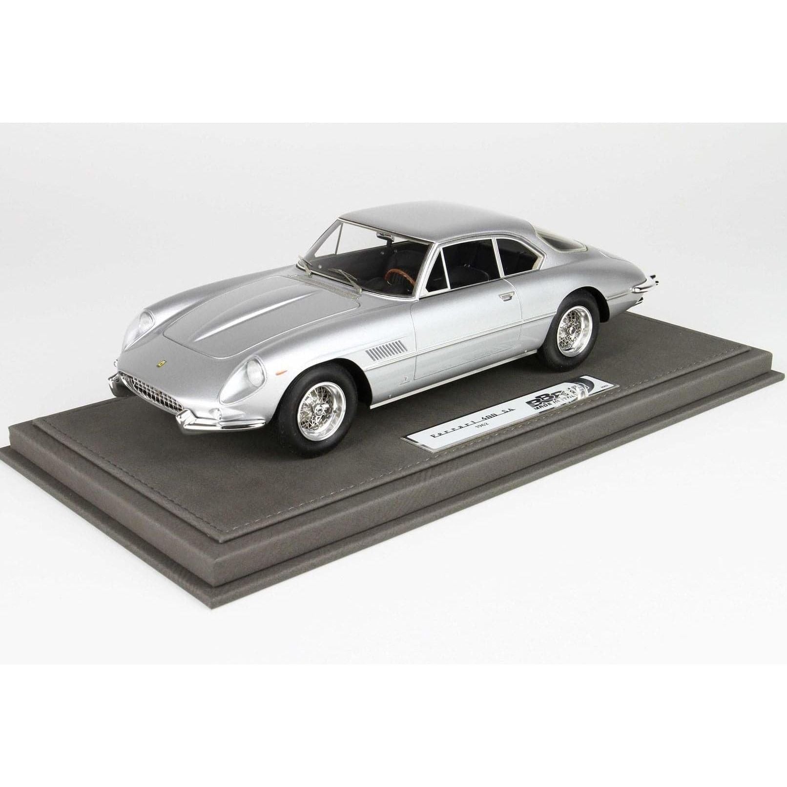 BBR 1/18 Ferrari Superamerica Metallic Silver