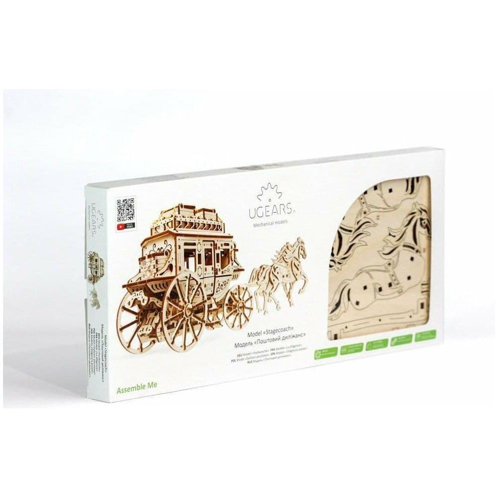 UGEARS Stagecoach
