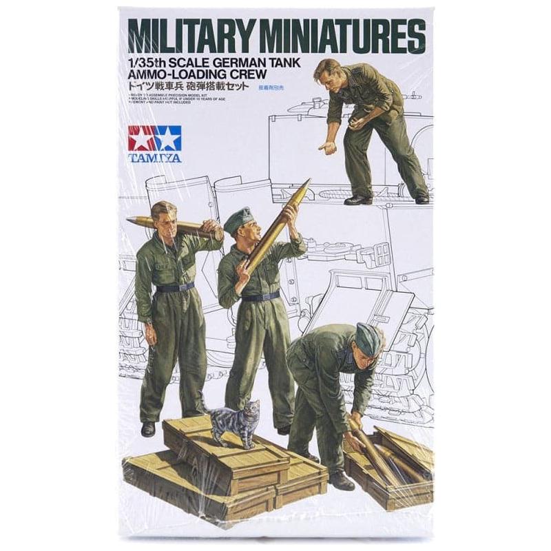 TAMIYA 1/35 German Tank Ammo-Loading Crew