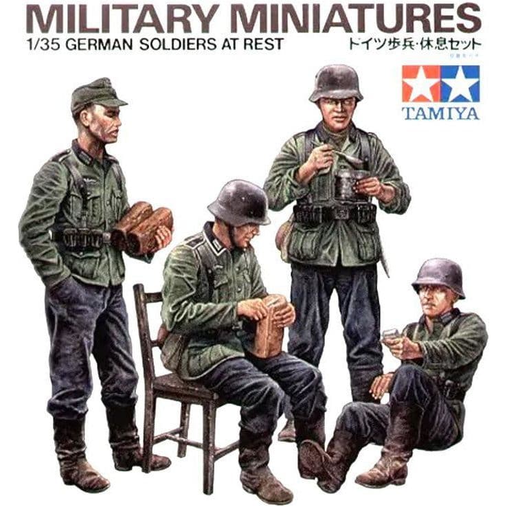 TAMIYA 1/35 German Soldiers At Rest