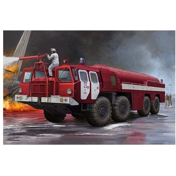 TRUMPETER 1/35 AIRPORT FIRE FIGHTING VEHICLE AA-60 (MAZ-7310) 160.01