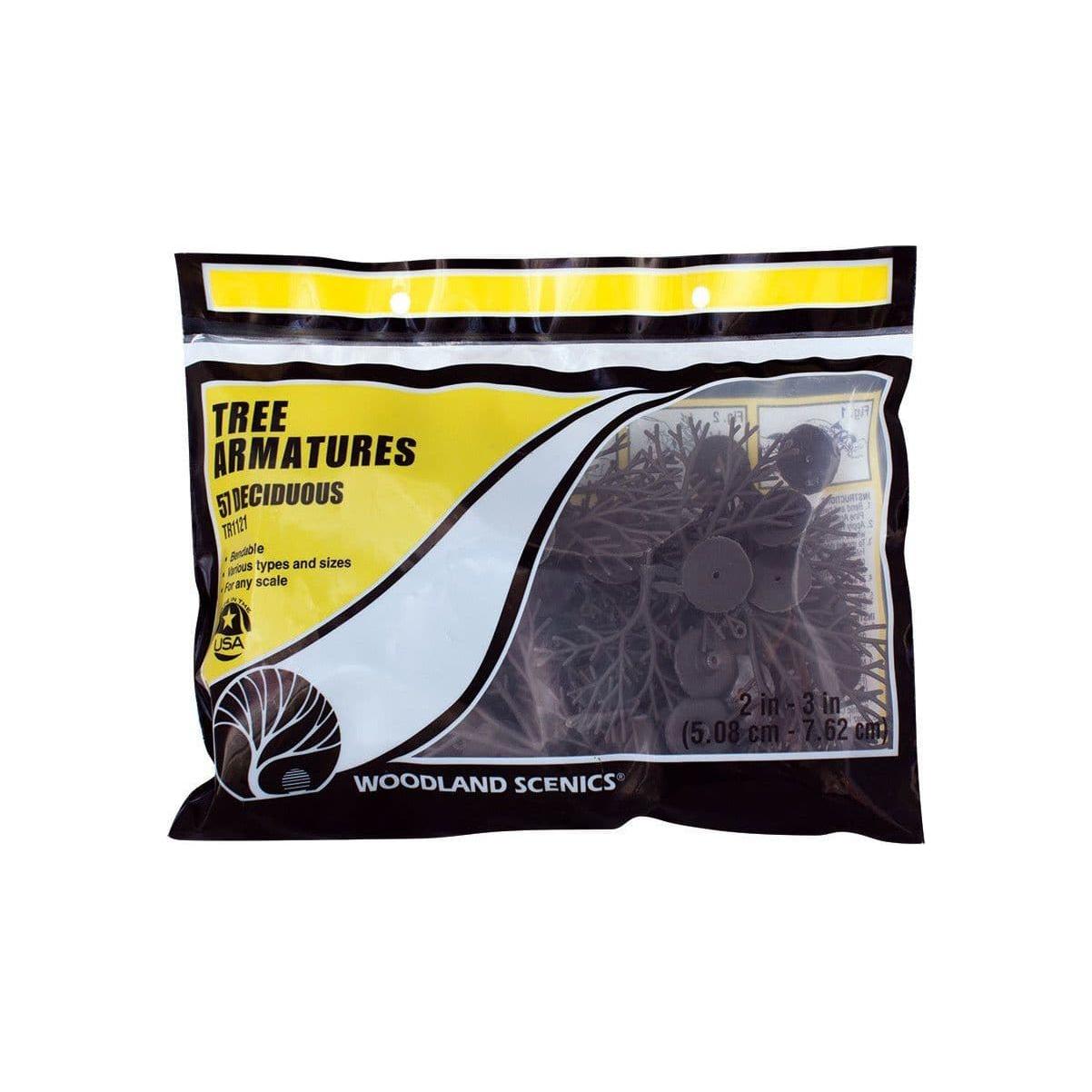 WOODLAND SCENICS 2-3" Tree Armatures (Deciduous)